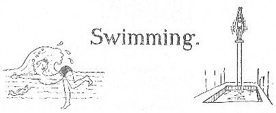 Swimming header